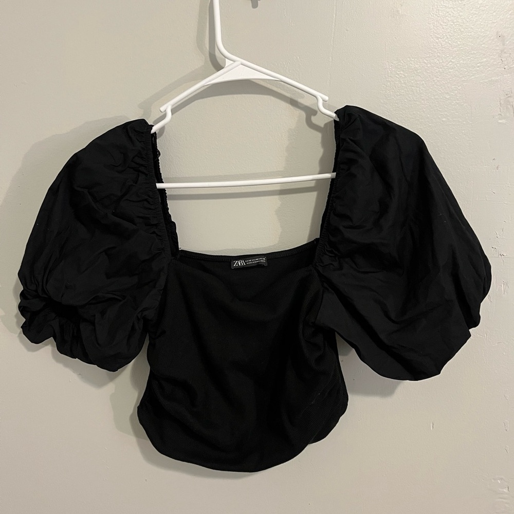Zara Puff Sleeve Top